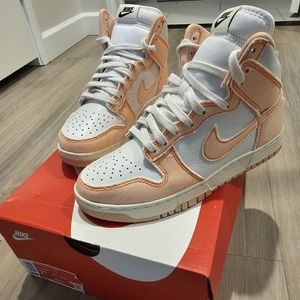 Nike Women's Dunk High Orange Denim 7.5